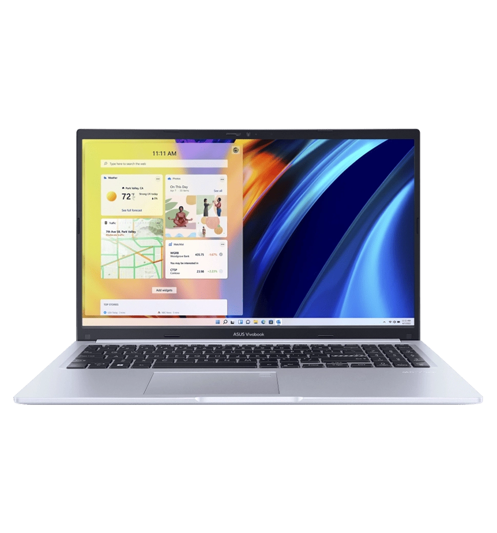 Ноутбук ASUS Vivobook 15 M1502YA-BQ347 15.6" FHD IPS, AMD R5-7430U, 16GB, F512GB, UMA, noOS, Серебристый