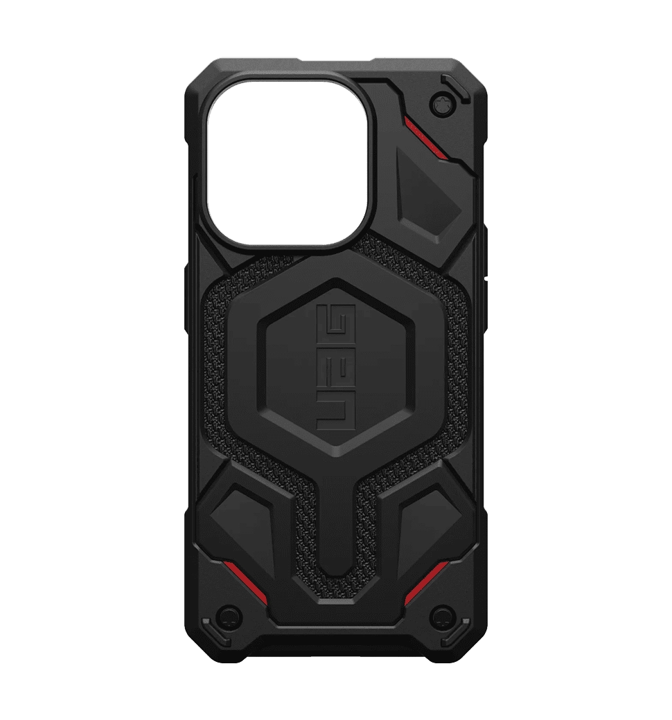 Чохол UAG  iPhone 15 Pro Monarch Pro Magsafe, Kevlar Black (114221113940)