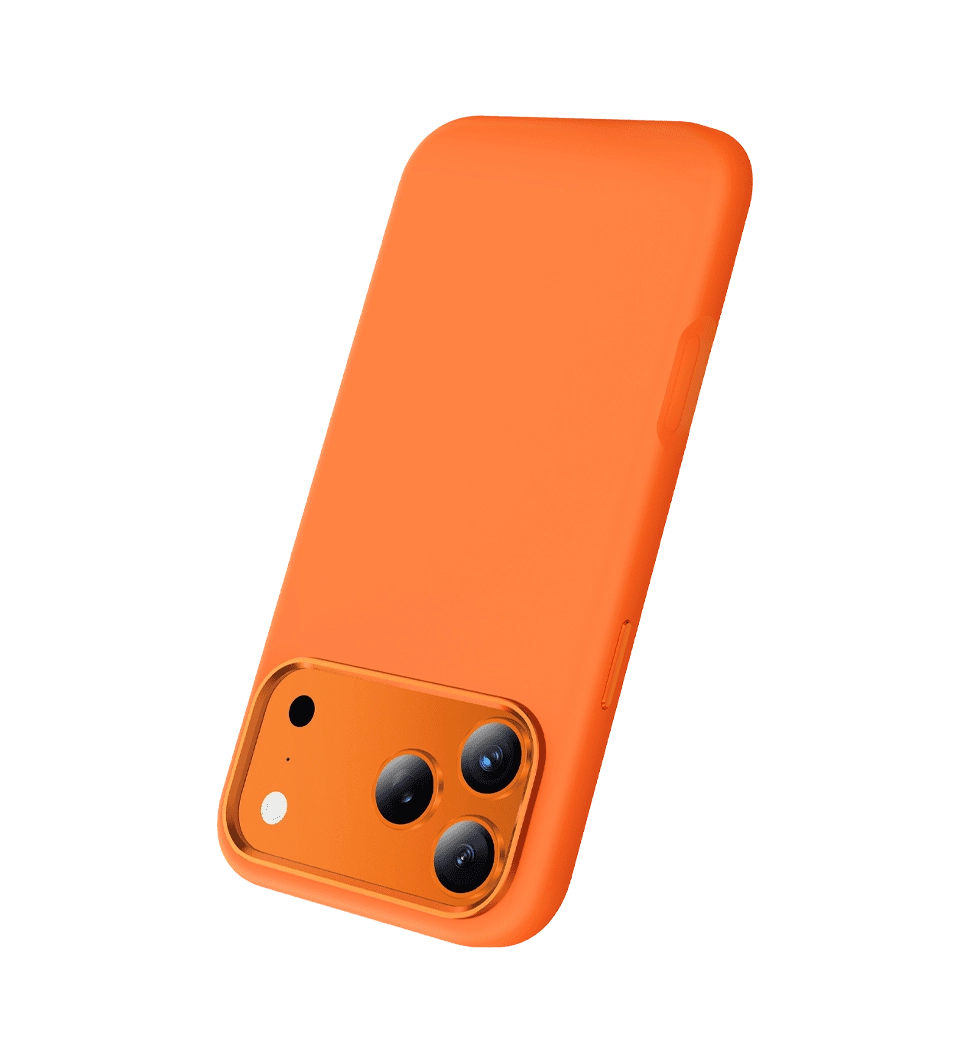 Чохол Keephone RosanaMagSafe Case for 17 Pro Cosmic Orange (KPROSA17POR)