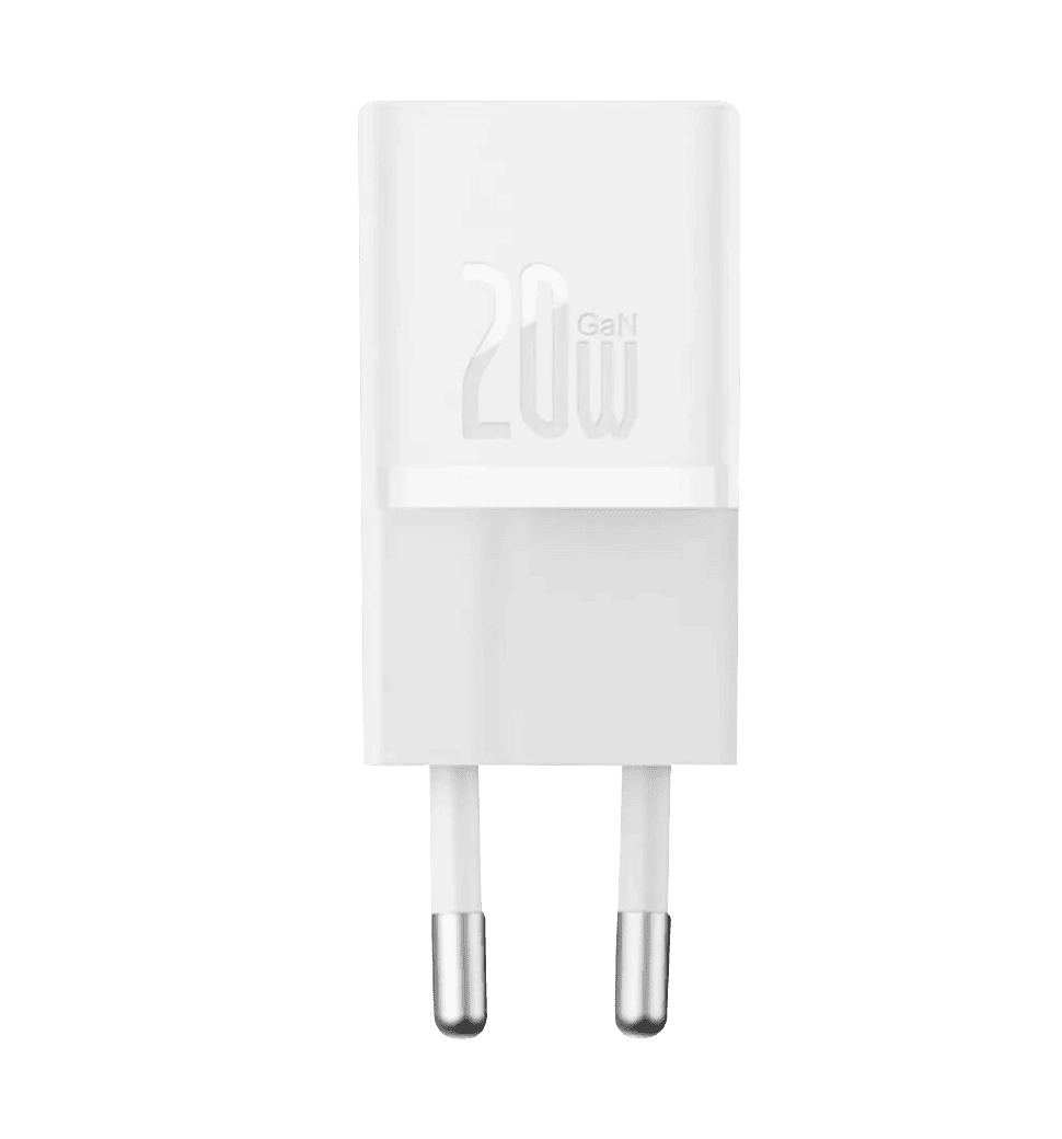 Адаптер Baseus GaN5 Fast Charger(mini) 1C 20W EU White (CCGN050102)