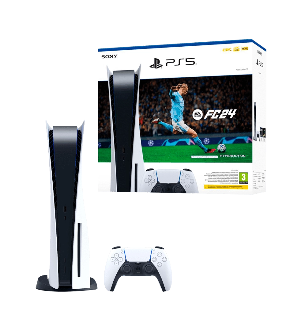 Игровая приставка Sony PlayStation 5 + EA Sports FC 24