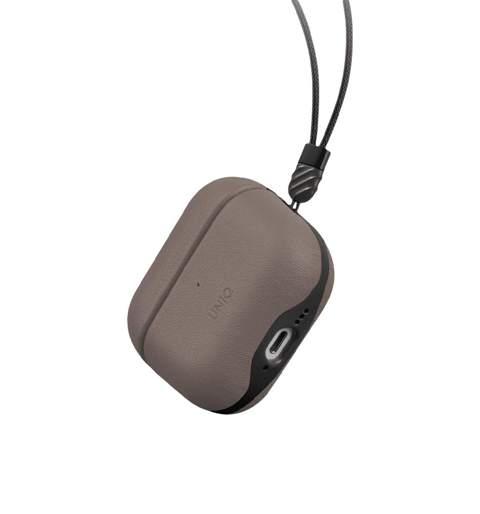 Чохол UNIQ Lyden DS для AirPods 4 flint grey (UNIQ-AIRPODS(2024)-LYDGRY)