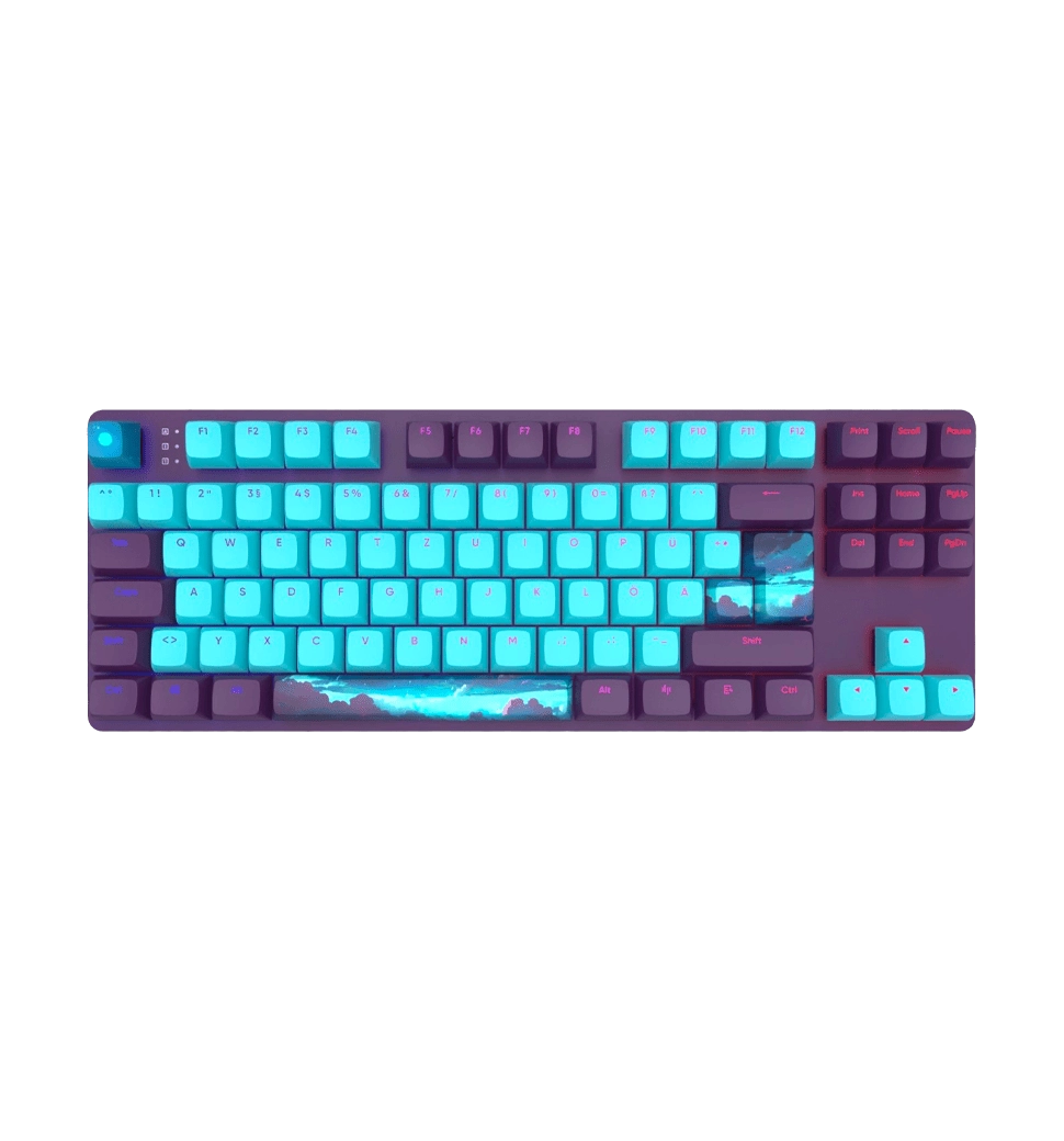 Ігрова клавіатура DARK PROJECT 87 Night Sky - G3MS Mech. RGB (DPO87_GSH_NSKY_ISO_DE)