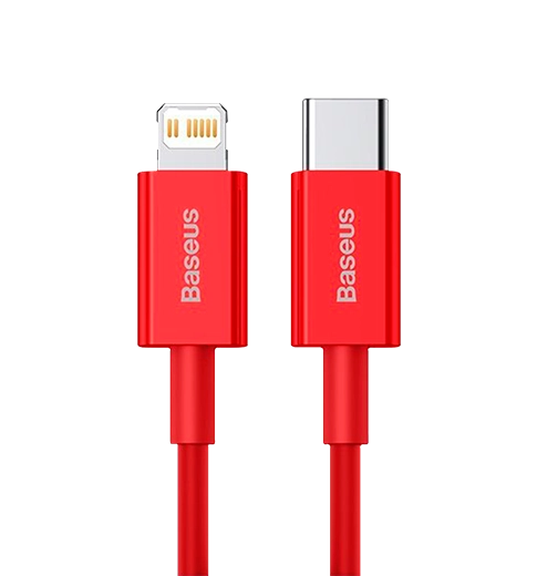 Кабель Baseus Superior Series Fast Charging Type-C to Lightning PD 20W 1m Red (CATLYS-A09)