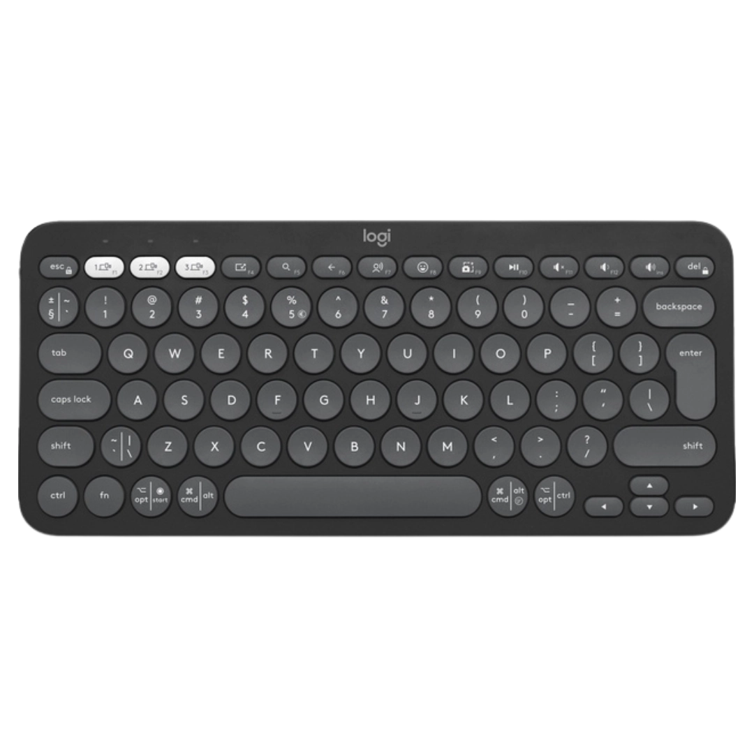 Комплект LOGITECH Pebble Keys 2 K380s - Tonal Graphite