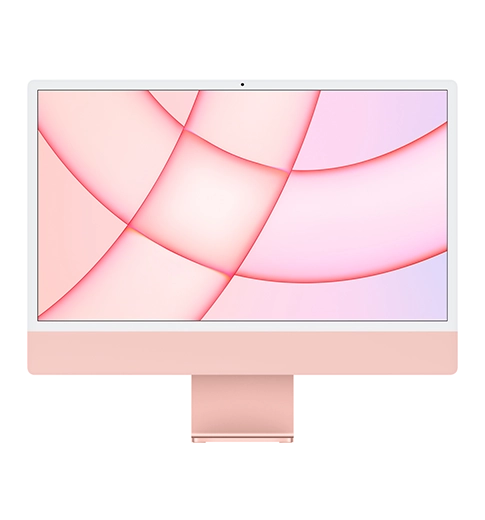 iMac 24" Retina 4,5K/M1/8GB/256GB SSD/With Touch ID/Pink 2021 (MGPM3) — фото 1