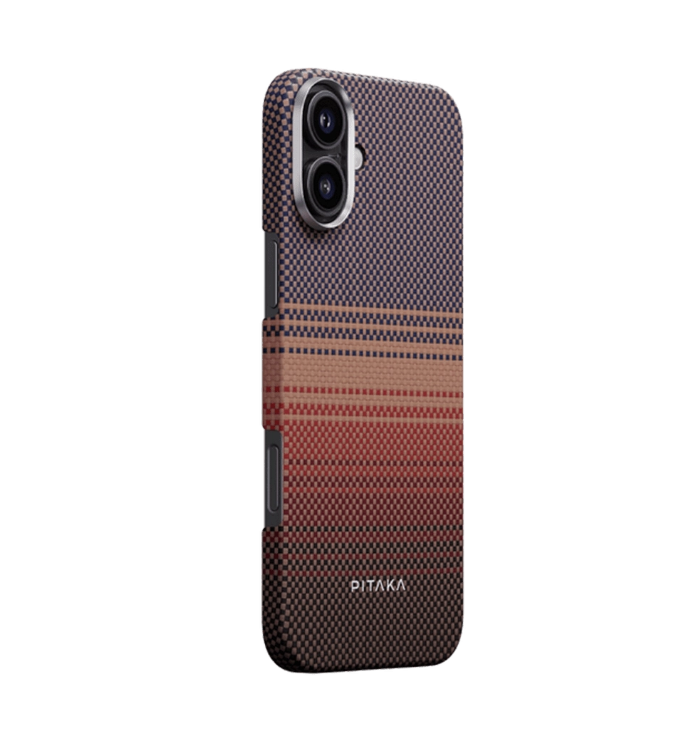 Чехол Pitaka Tactile Woven Sunset for iPhone 16 (KI1601U)