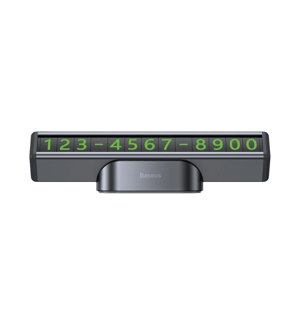 Парковочная Карта Baseus Square Bar black