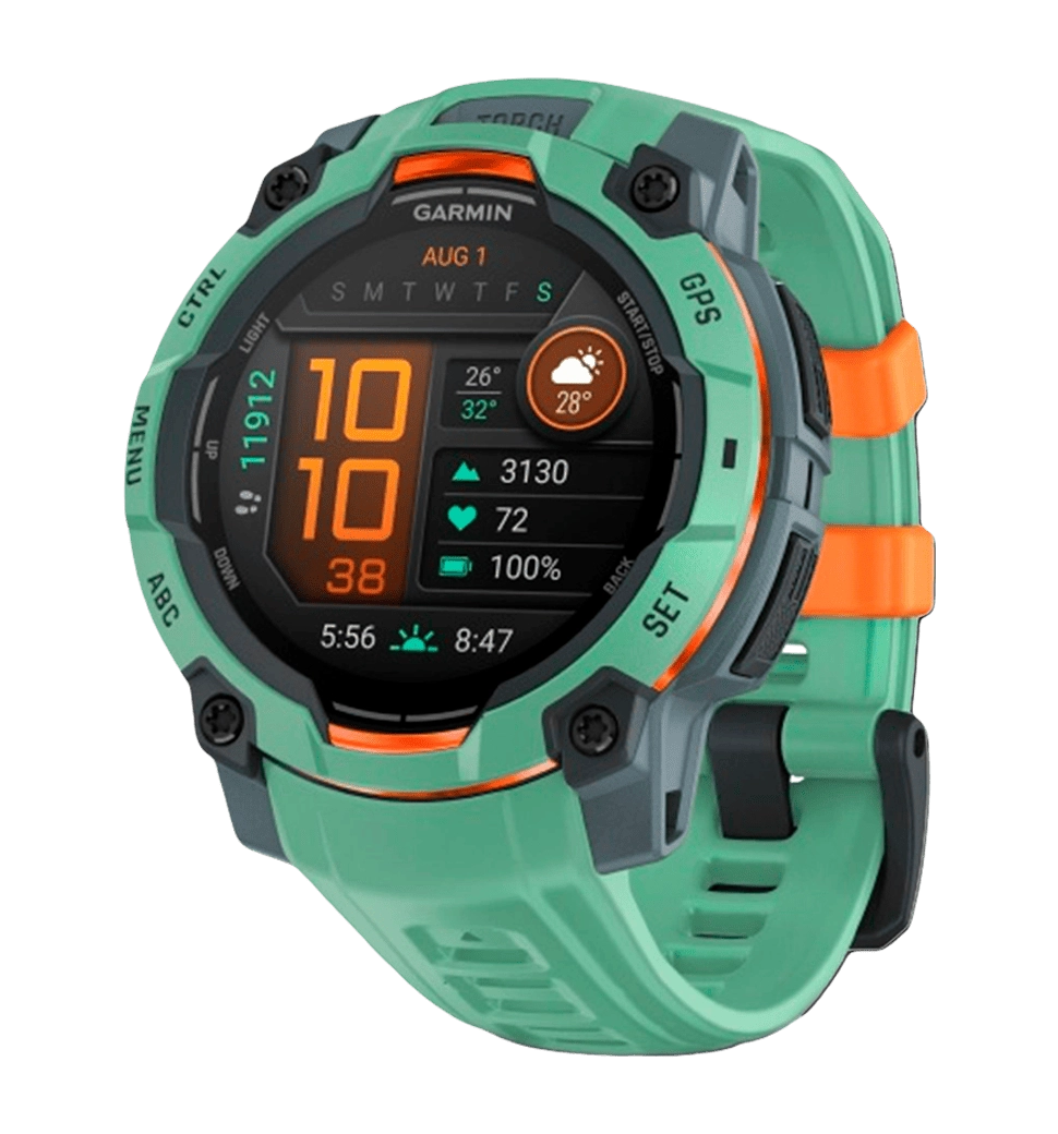Смарт-часы Garmin Instinct 3 45mm AMOLED Neo Tropic with Neo Tropic Band (010-02936-01) UA