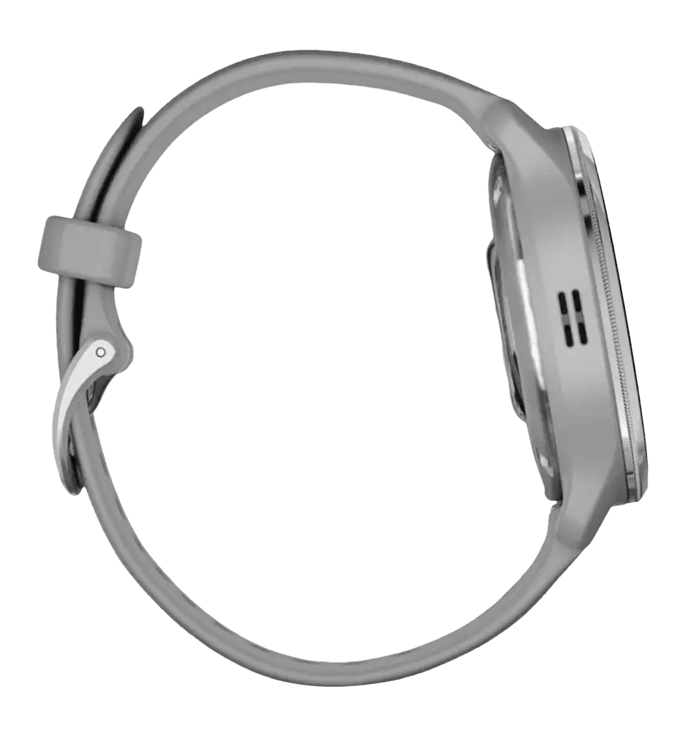 Garmin Venu 2 Plus Silver S. Steel Bezel w. Powder G. Case and S. Band (010-02496-00/10)