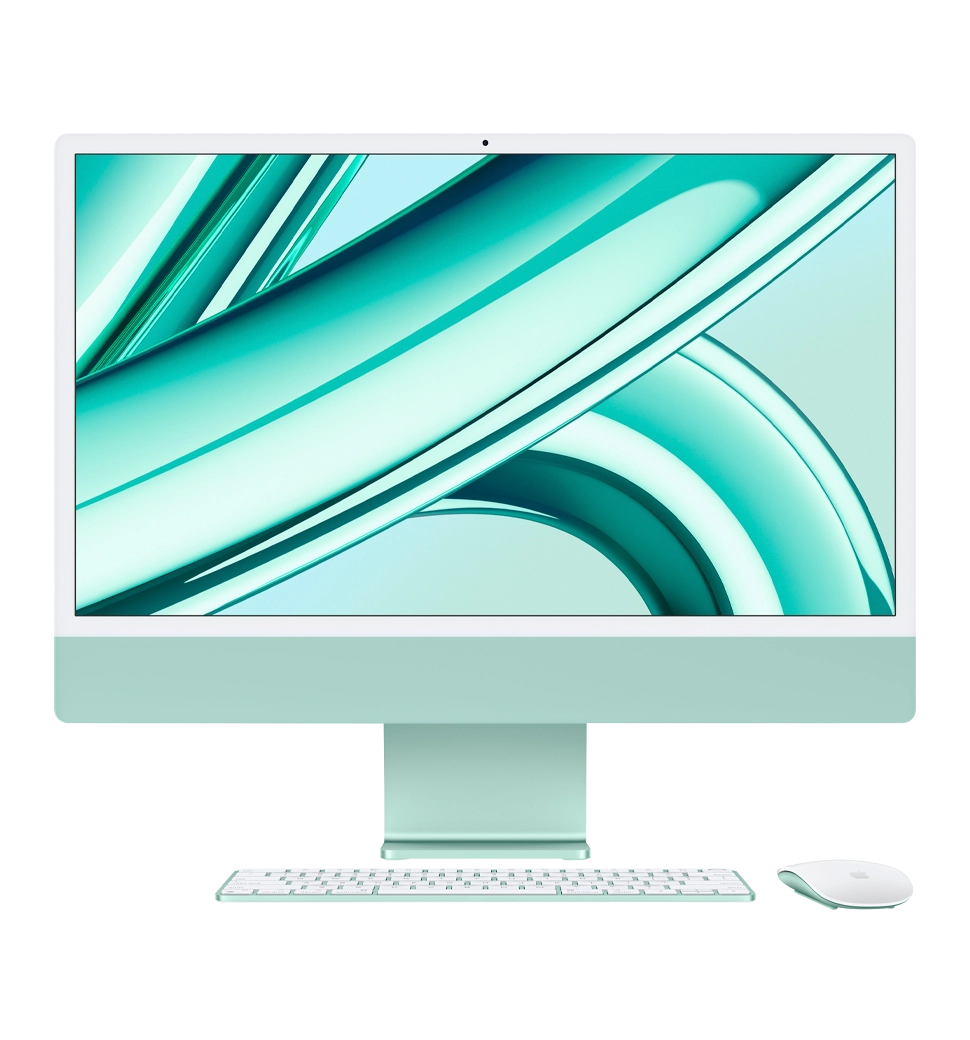 ПК iMac 24" Retina 4.5K/Apple M3/24GB/1TB/10GPU/Green 2023 (Z19H0001W)