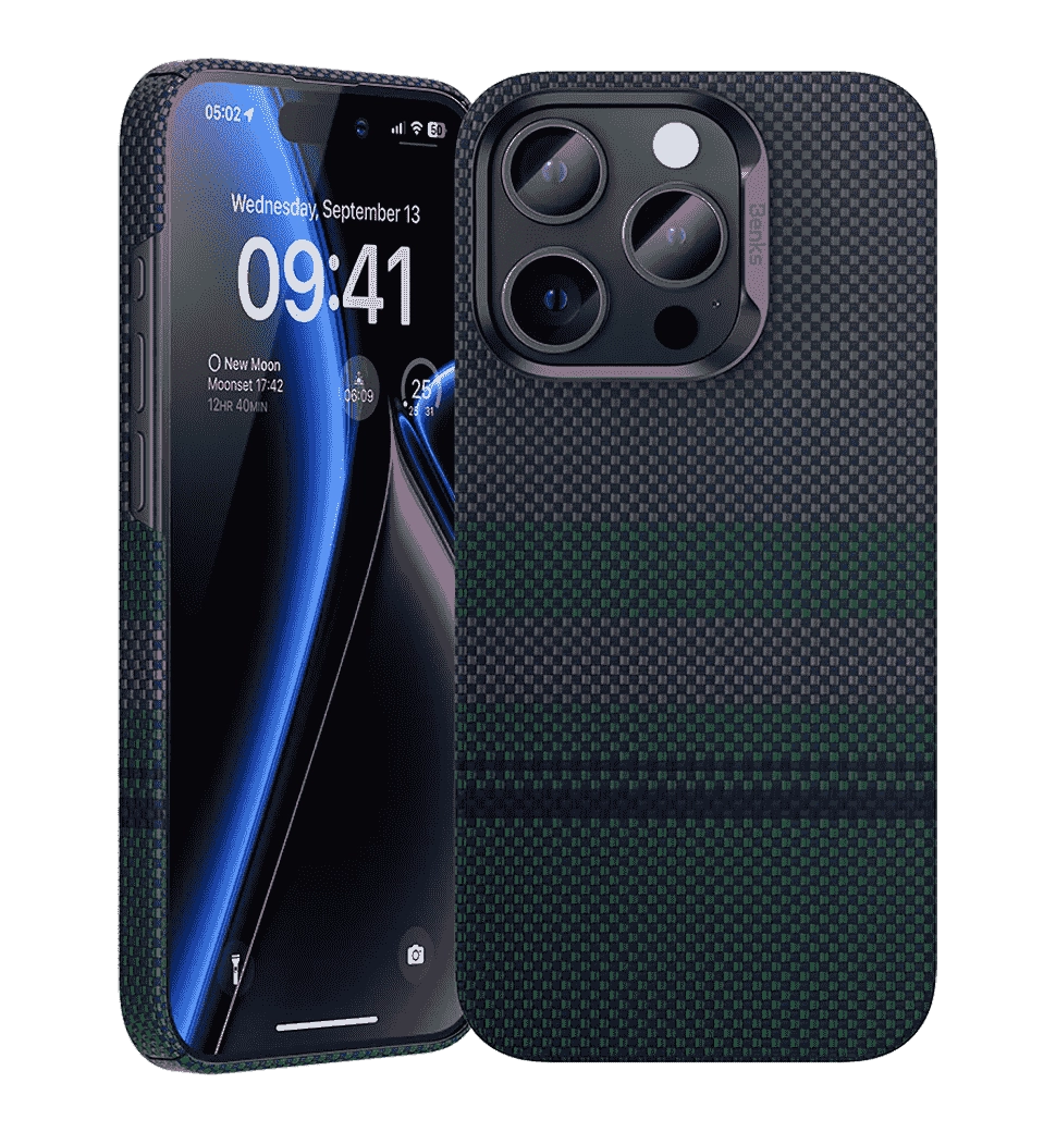 Чехол Benks Magnetic Kevlar Limited Edition-Aurora Case iPhone 15 Pro Black