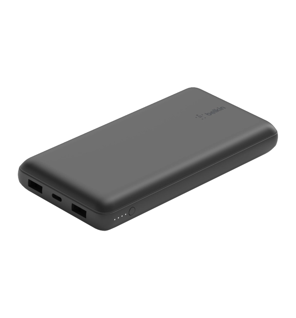 Павербанк Belkin 20000mAh 15W Dual USB-A, USB-C Black (BPB012BTBK)