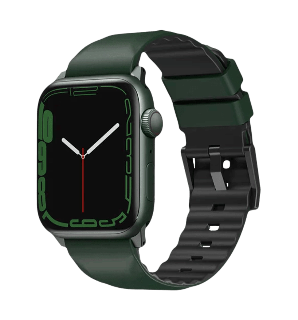 Ремешок Uniq Revix Evo для Apple Watch 49 | 45 | 44 | 42 mm pacific blue-black (UNIQ-49MM-REVEPCBLUBLK)