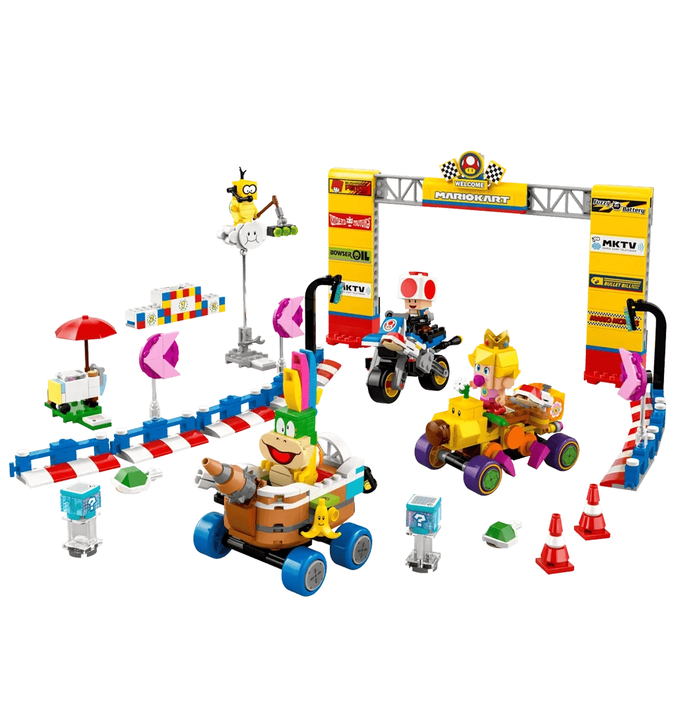 Конструктор LEGO Super Mario Mario Kart – Baby Peach & Grand Prix. Набор