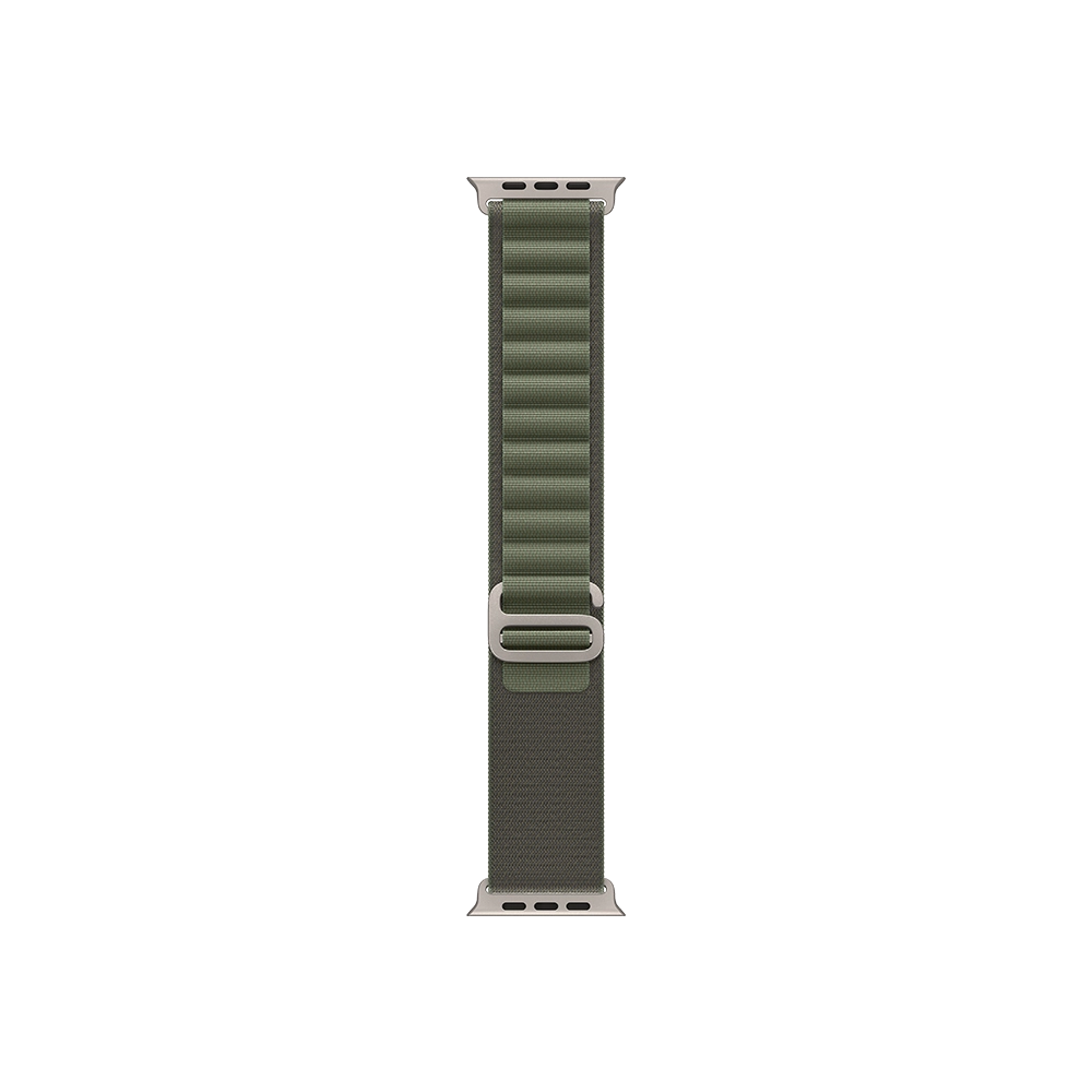 Смарт-годинник Apple Watch Ultra 49mm Titanium Case with Green Alpine Loop - Large (MQFP3) — фото 3