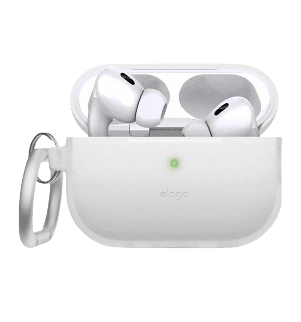 Чехол Elago Silicone Hang Case Nightglow Blue для Airpods Pro 2nd Gen (EAPP2SC-HANG-LUBL)