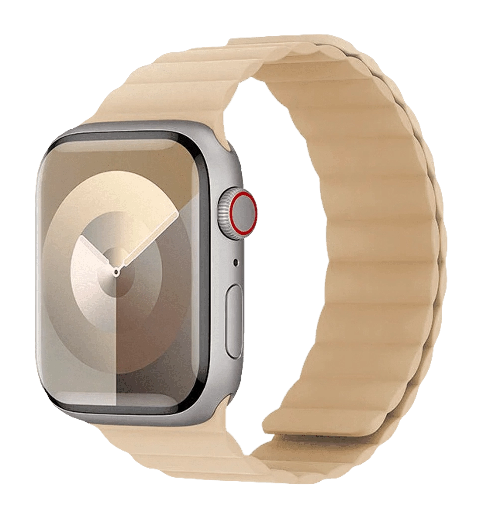 Ремешок Benks Magnetic Silicone Watch Band 42/44/45/49 mm Starlight