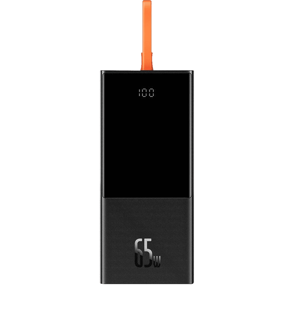 Доп батерея Baseus Elf Digital Display 65W 20000mAh Black (PPJL000001)