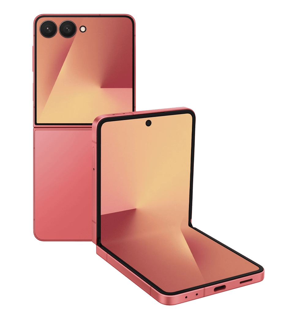 Смартфон Samsung Galaxy Flip7 12/512GB Coral Red (SM-F766BZRHSEK)