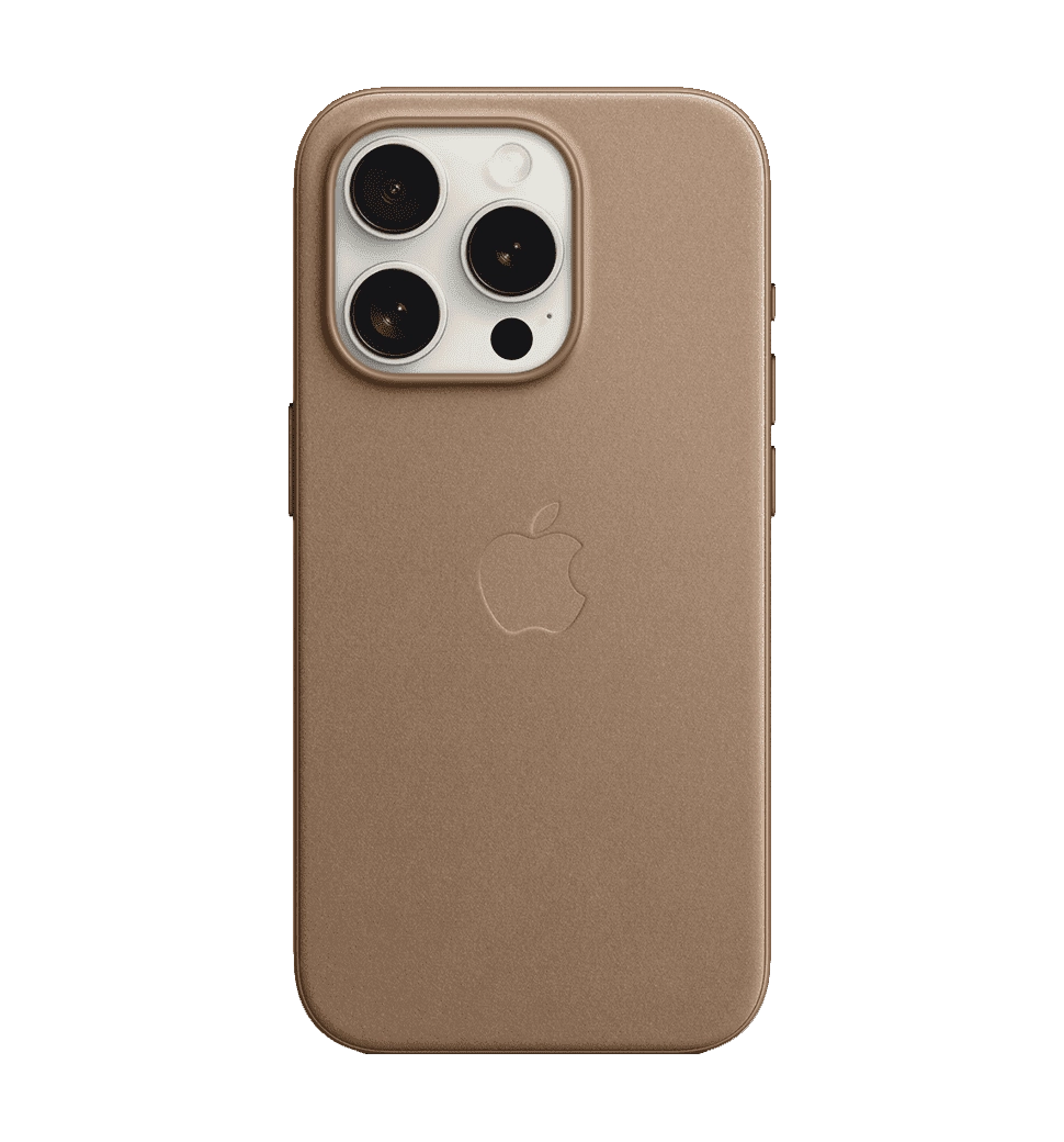 Чохол iPhone 15 Pro FineWoven Case with MagSafe - Taupe (MT4J3)