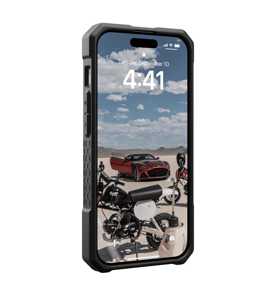 Чехол UAG iPhone 15 Pro Monarch Pro Magsafe, Carbon Fiber (114221114242)