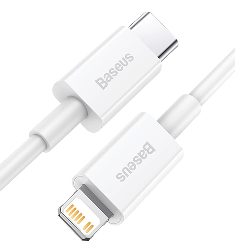 Кабель Baseus Superior Series Fast Charging Type-C to Lightning PD 20W 0.25m White (CATLYS-02)
