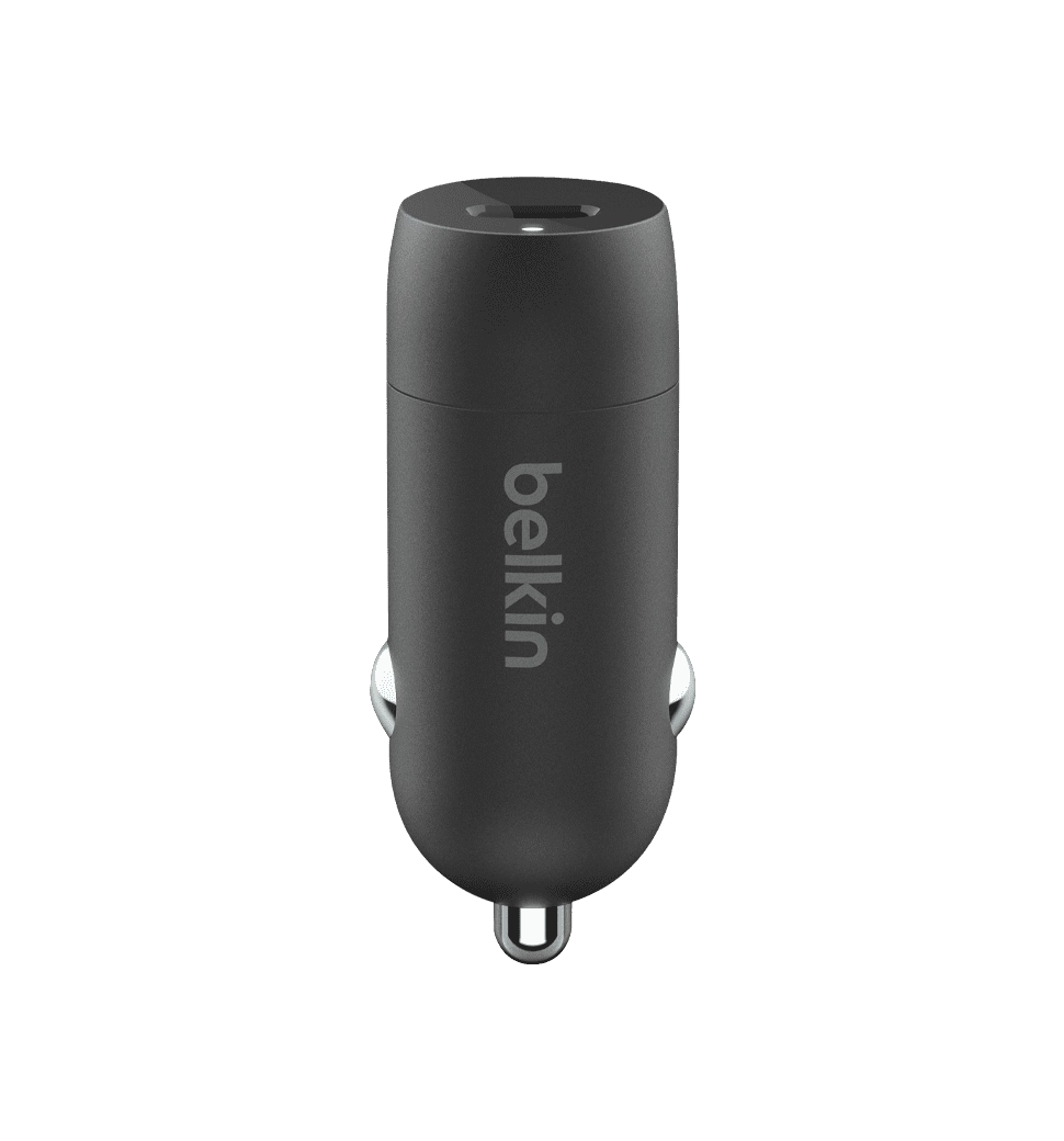 АЗП Belkin 30Вт USB-C PD PPS, кабель USB-C > USB-С (CCA004BT1MBK-B6)