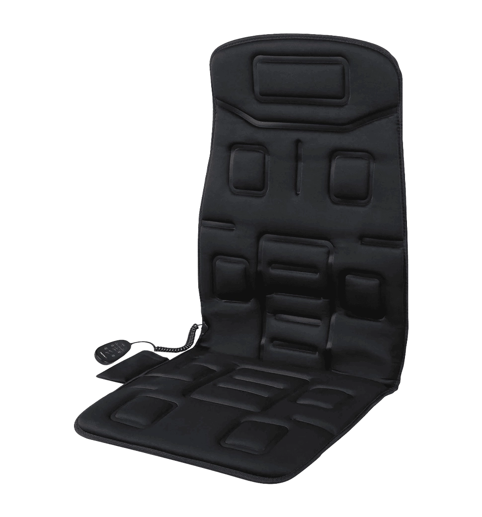 Масажна накидка на на крісло NAIPO Portable Seat Cushion with Vibration and Heat з підігрівом та віб