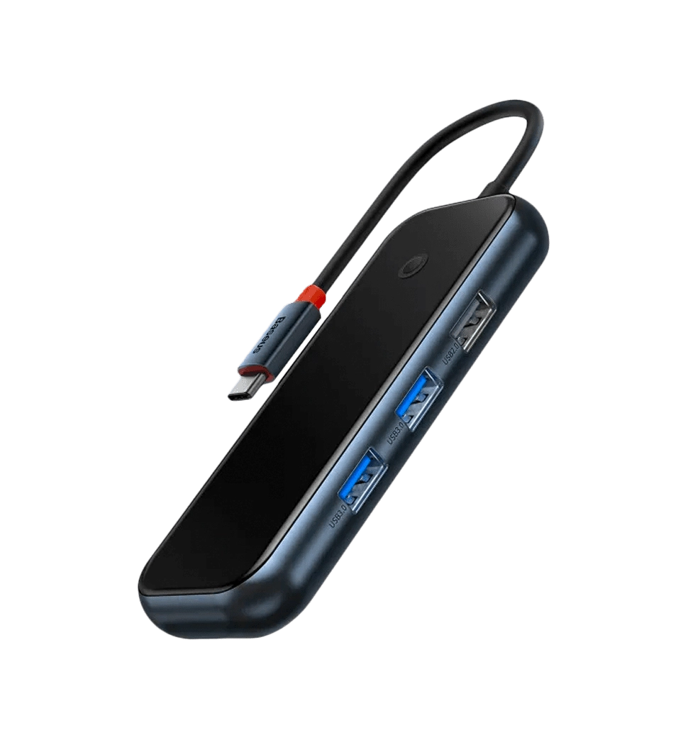Хаб Baseus AcmeJoy 5-Port Type-C Dark Gray (WKJZ010213)