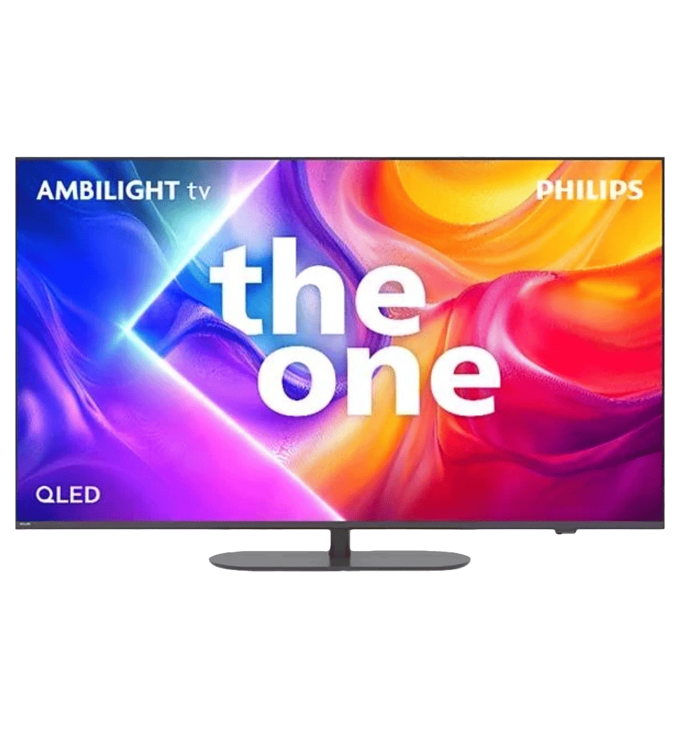 Телевізор Philips  50", 4К QLED 120 Hz, VRR 144Hz Titan OS, 500 cd/m2, Ambilight, sound 40W, Wi-Fi 802.11ac,