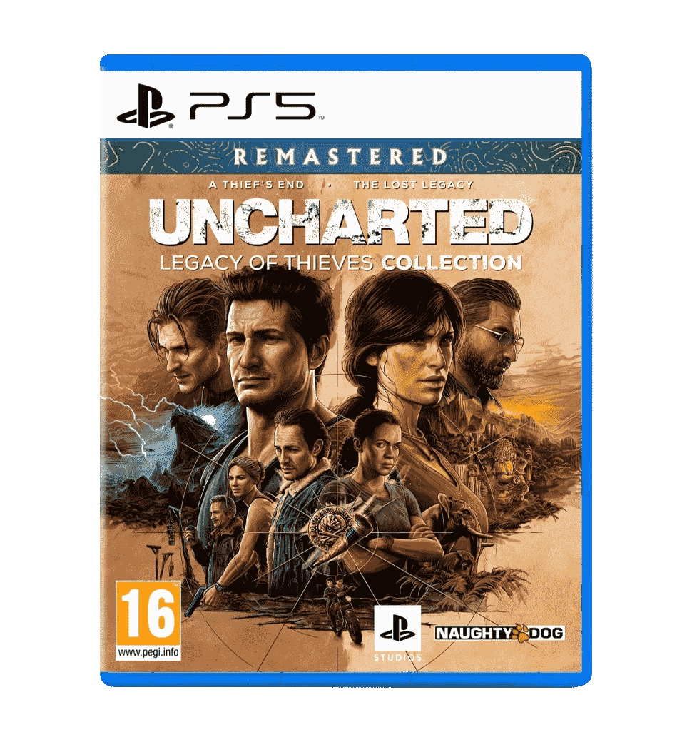 Игра консольная PS5 Uncharted: Legacy of Thieves Collection, BD диск