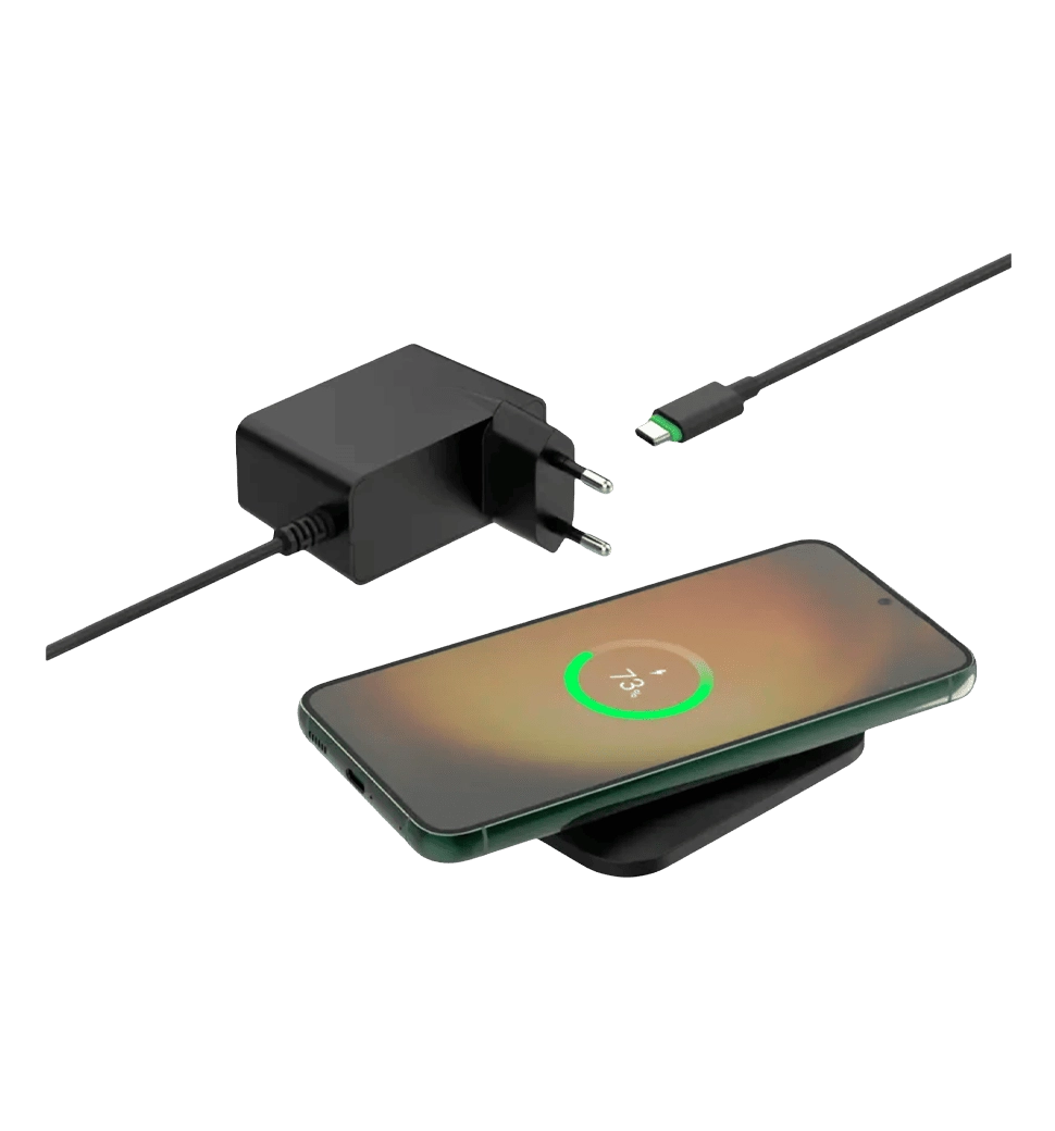 Зарядний пристрій бездротовий Belkin 15Вт Pad Easy Align, чорний