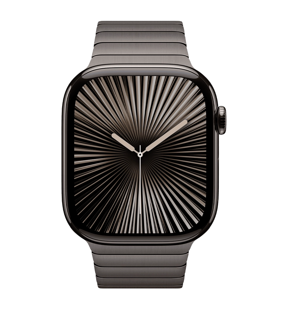 Apple Watch Series 10 GPS + Cellular 42mm Slate Titanium Case with Slate Link Bracelet (MX0M3+MXMD3)