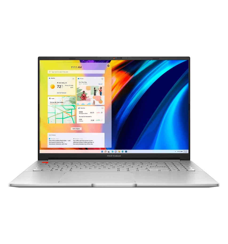 Ноутбук 16" ASUS Vivobook Pro 16 K6602VV-KV084/Intel i9-13900H/16GB/1TB SSD/RTX4060-8GB/DOS/Silver