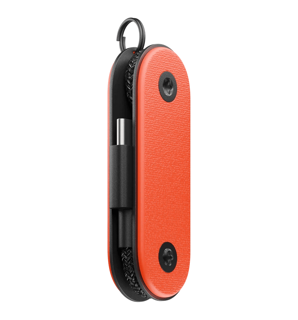 Кабель Native Union Pocket Cable USB-C to USB-C Oxyfire (POCK-C-OXY-NP)