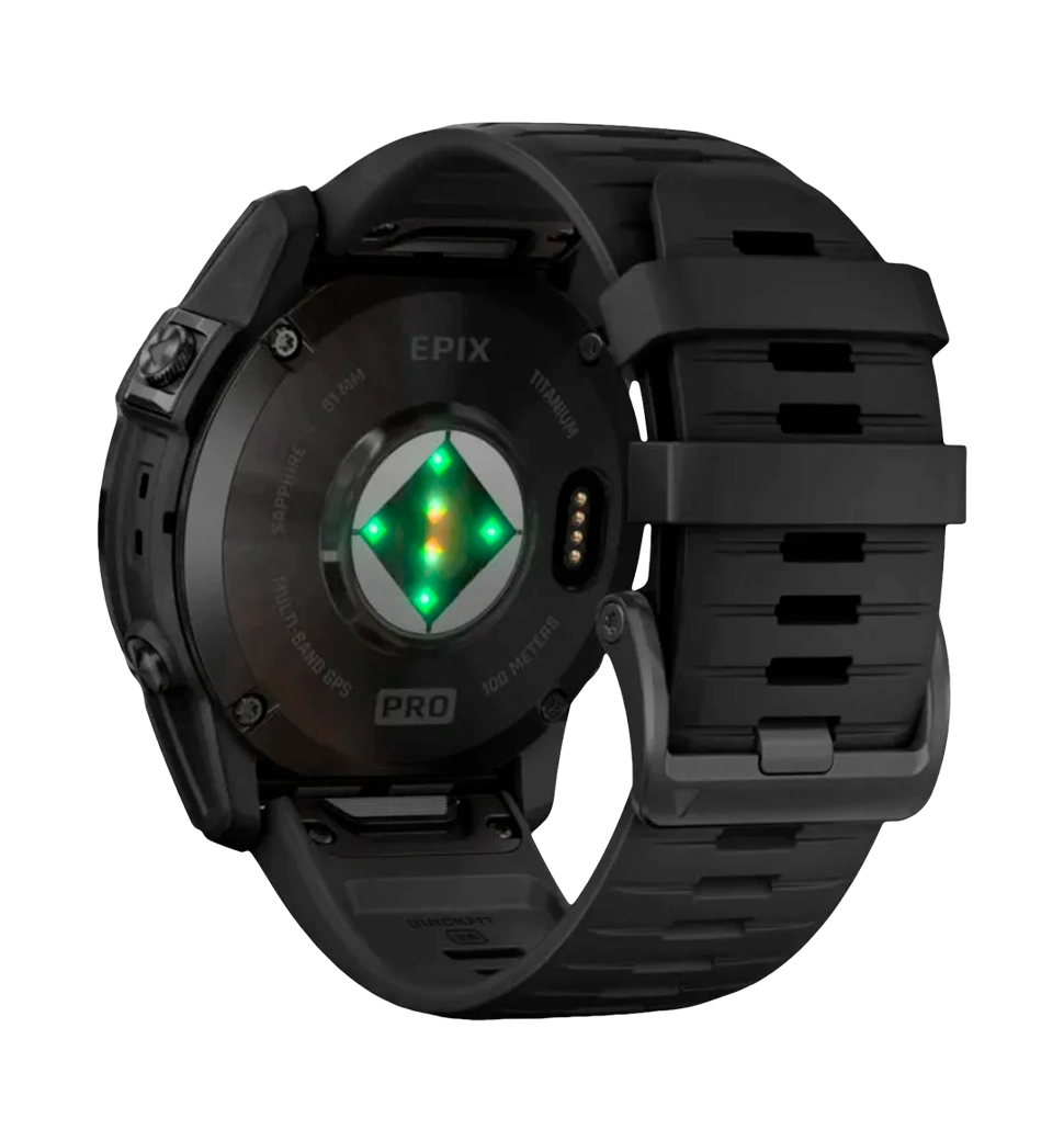 Смарт-годинник Garmin Epix Pro Gen 2 Sapphire 47mm Carbon G. DLC Tit. with Black Band (010-02803-10/11/54) UA
