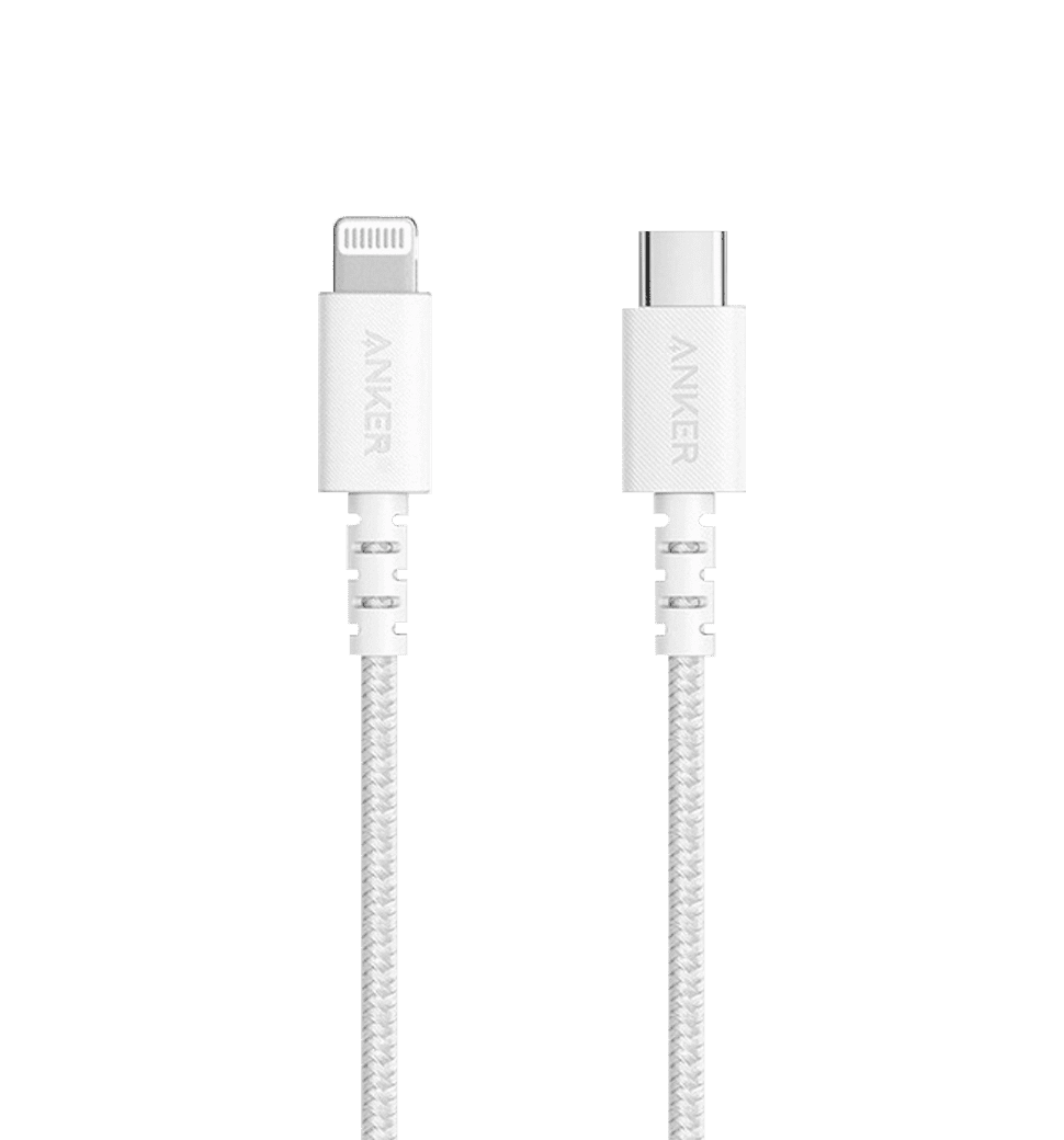 Кабель ANKER Powerline Select+ USB-C to Lightning - 0.9м V3 (Белый)