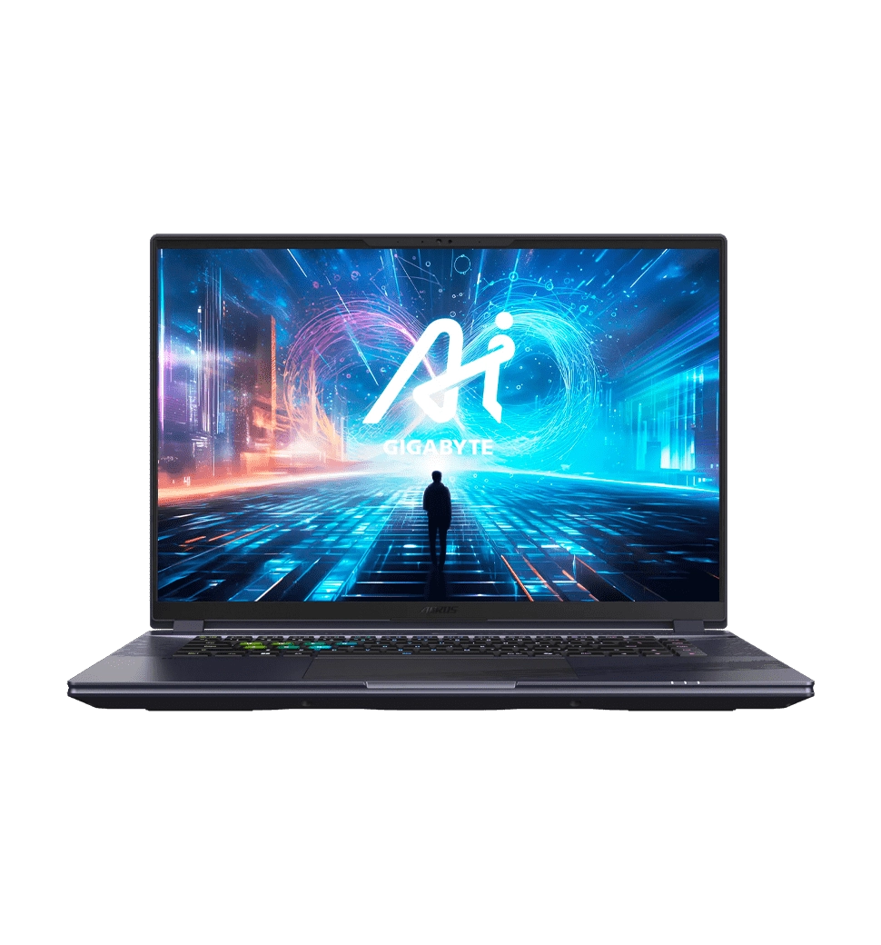 Ноутбук 16" Gigabyte AORUS 16/Intel i9-14900HX/32GB/2TB SSD/RTX4070-8/W11/Black