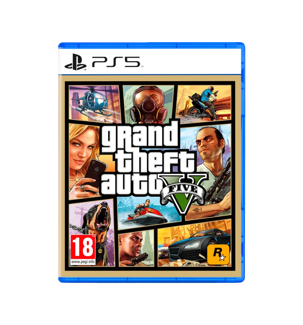 Гра консольна PS5 Grand Theft Auto V, BD диск