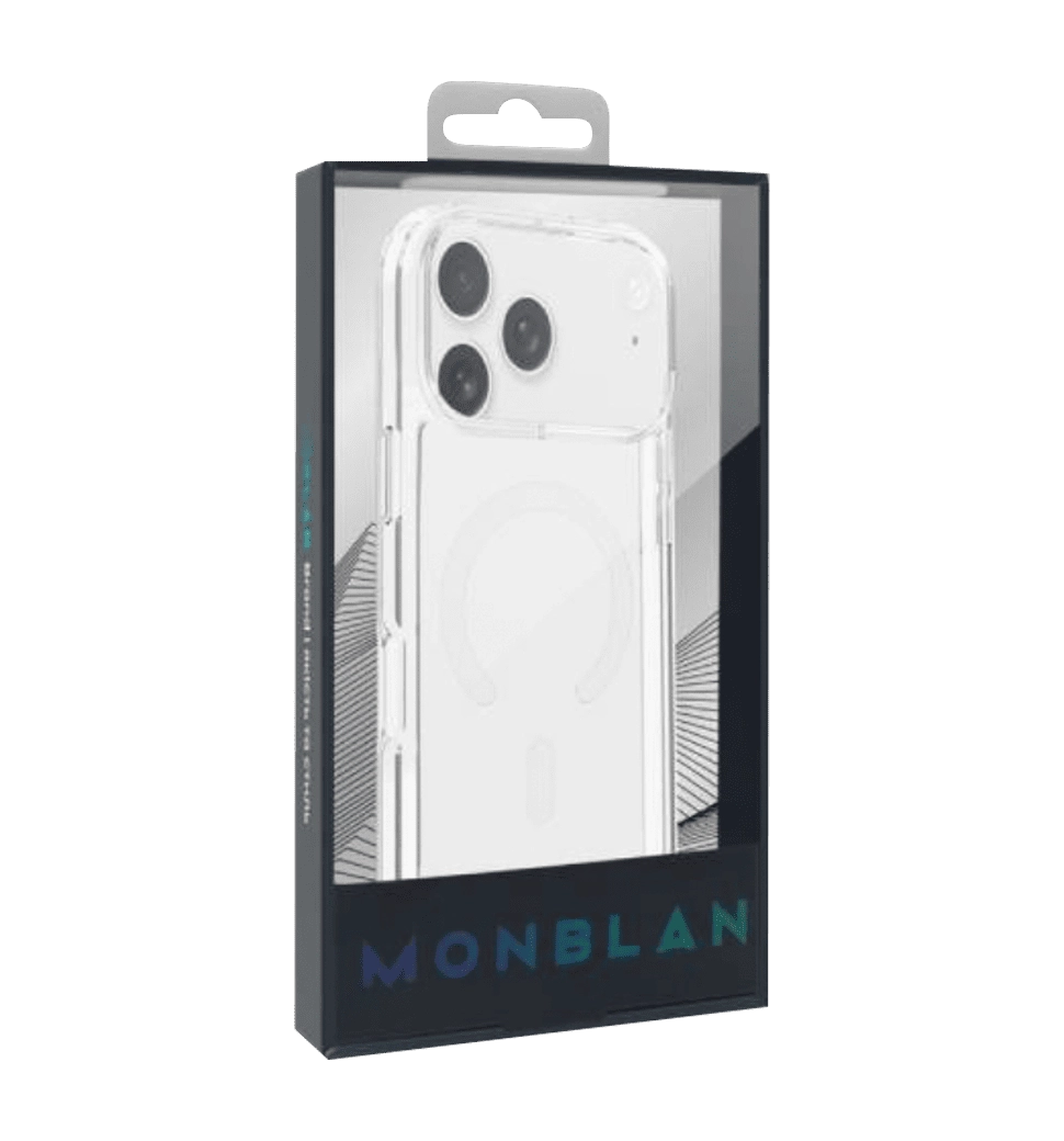 Чохол Monblan для iPhone 17 Air [MMC17A] Magnetic Crystal Series (Transparent)