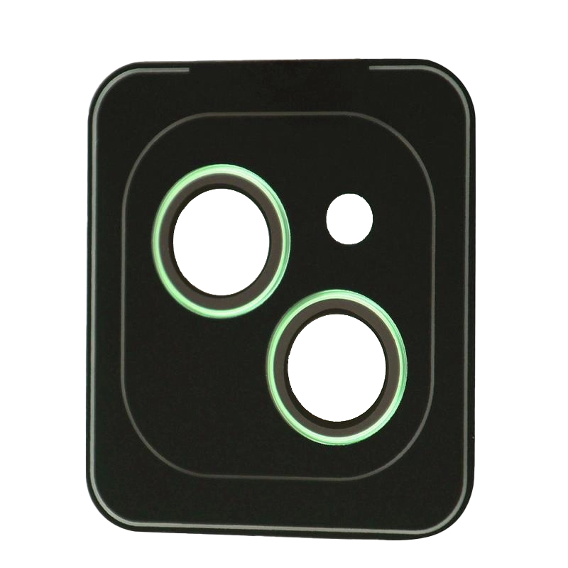Защитное стекло Achilles iPhone 15/15 Plus (green)