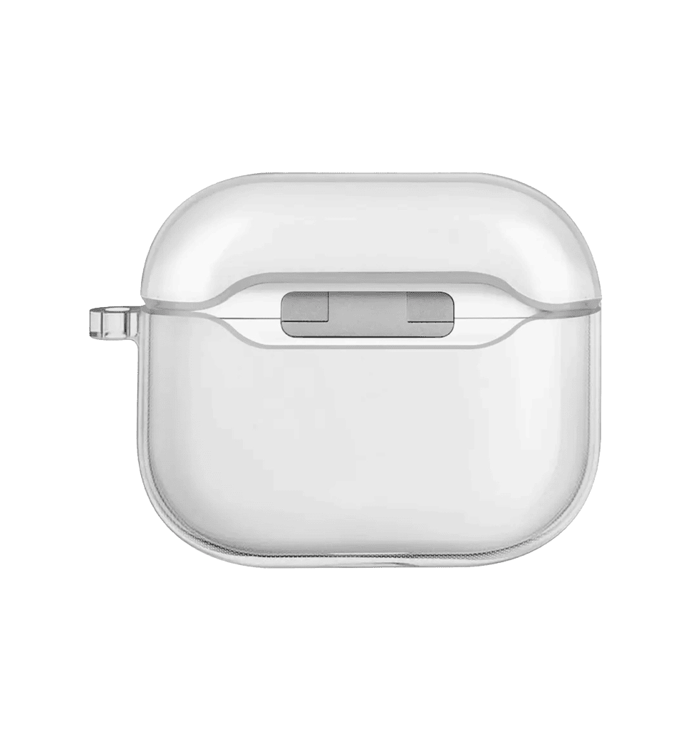 Чохол UNIQ Glase для AirPods 4 glossy clear (UNIQ-AIRPODS(2024)-GLSCLR)
