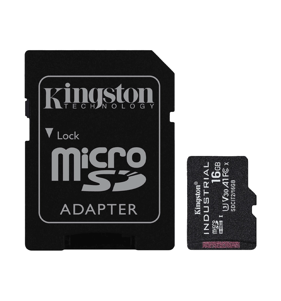 Карта пам'яті 16GB microSDHC/SDXC C10 A1 Industria l  100R/80W UHS-I Speed Class U3, V30, A1 +adapter