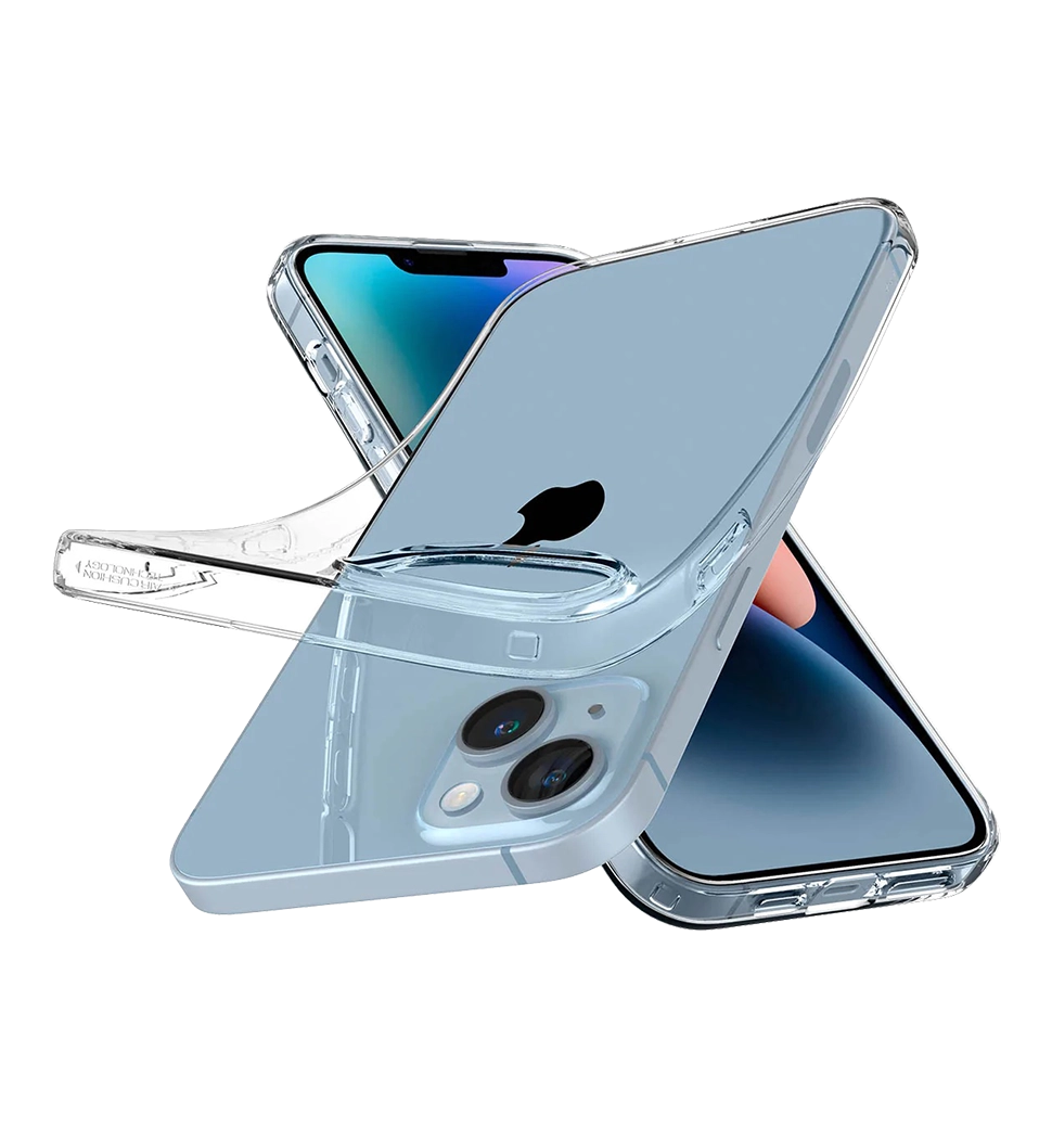Чохол Spigen  iPhone 14 Plus Liquid Crystal, Crystal Clear (ACS04887) — фото 2