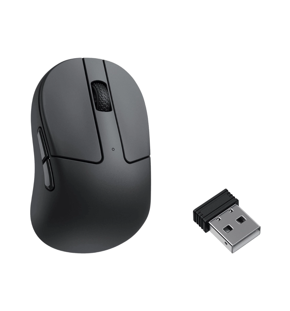 Миша Keychron M4 USB-A/USB-C/WL/BT, чорний