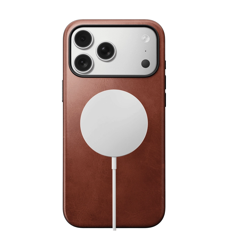 Чехол Nomad Modern Leather Horween Olde Dublin for iPhone 17 Pro (NM014230858)