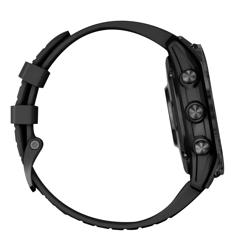 Garmin Fenix 7 Pro Sapphire Solar Carbon G. DLC Tit. with Black Band (010-02777-10/11)