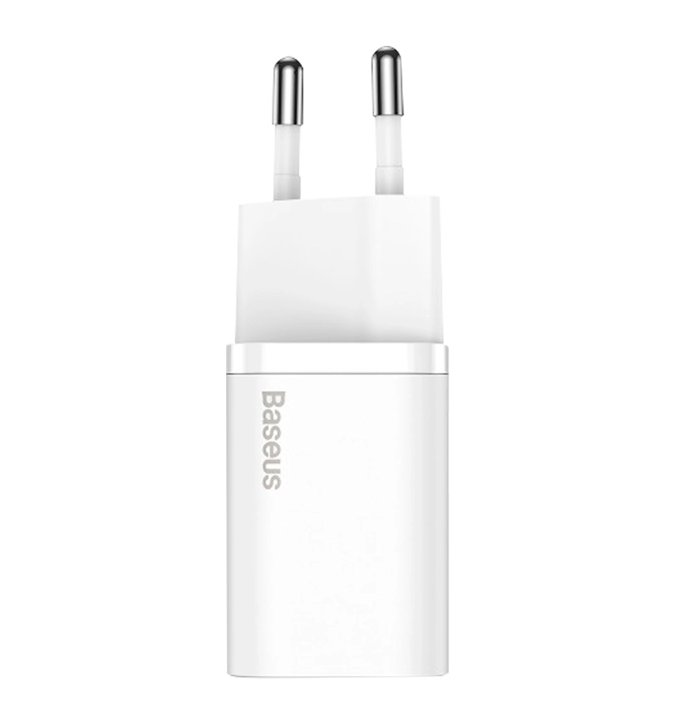 Адаптер Baseus Super Si Quick Charger IC 30W EU White (CCSUP-J02)