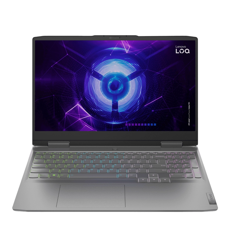Ноутбук 15.6" Lenovo LOQ 15IRH8 (82XV010JRA)/Intel i5-12450H/16GB/512 SSD/NVD4060-8/DOS/Black
